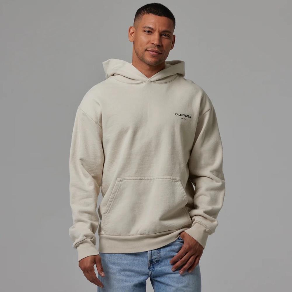 Talentless Cream Hoodie